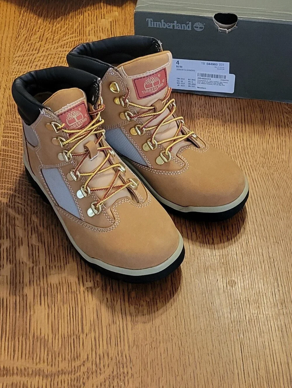 Timberland Field Boot 6 in Leather & Fabric - Wheat Nubuck